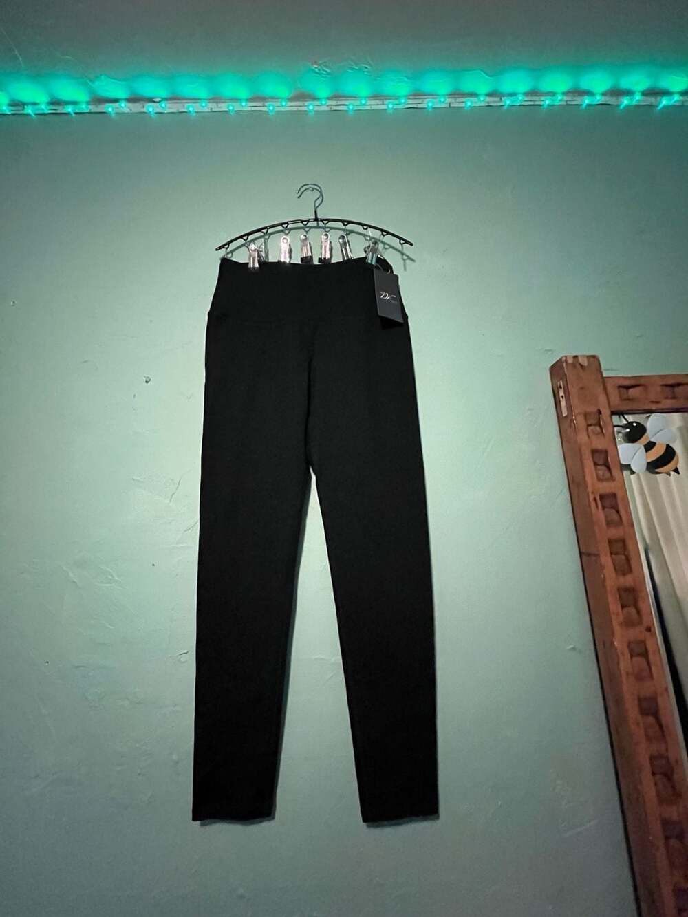 Dragon Fit Leggings Size S Black High Waist Yoga